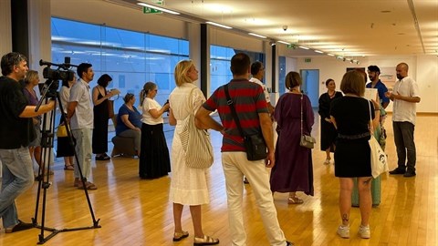 Otvorena prva samostalna izložba Marija Romode u Splitu