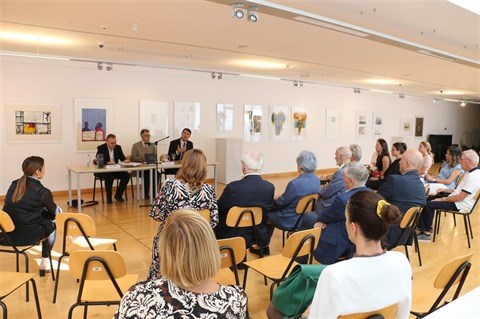 U Sveučilišnoj galeriji predstavljena edicija „Sjećanja i prilozi za povijest diplomacije Republike Hrvatske - Prvo desetljeće”