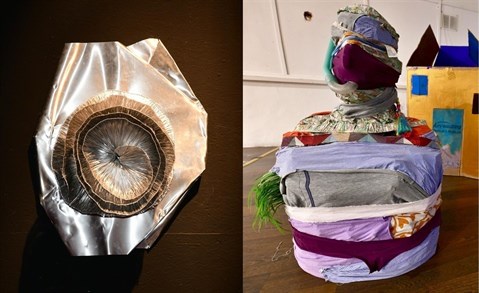 Izložba "Ja gore, ti dolje" autora Ivana Midžića i Hane Lukas Midžić u Sveučilišnoj galeriji