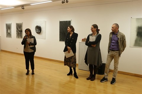 Exhibition "Up and Down" by Ivan Midžić and Hana Lukas Midžić at University Gallery
