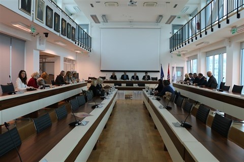 U povodu nadolazeće Smotre Sveučilišta u Splitu održan sastanak s ravnateljima srednjih škola Splitsko-dalmatinske županije